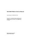 VAX 6000 Platform Service Manual