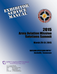 Exhibitor Service Manual Exhibitor Service Manual