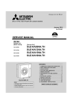 SERVICE MANUAL - Mitsubishi Electric Cooling & Heating