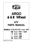 Argo Service Manual Cover