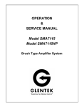 OPERATION & SERVICE MANUAL Model SMA7115