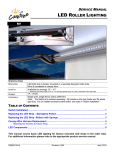 LED Roller Tube Service Manual - E