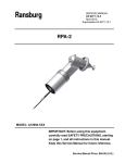 RPA-2 Powder Applicator (Serv. Man. LN-9271-12.2)
