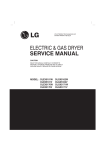 ELECTRIC & GAS DRYER SERVICE MANUAL