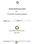 BID DOCUMENT1 - Jayoti Vidyapeeth Women`s University