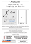 Xtrafast 96-120 Installation & Service Manual Boilers - Glow-worm