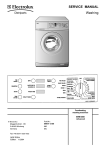 SERVICE MANUAL Washing