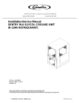 Installation Service Manual Sentry III A Glycol Cooling