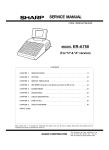 SERVICE MANUAL MODEL ER-A750