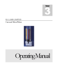 Carousel Microwriter Operating Manual Issue 3