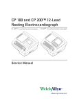 CP 100 CP 200 12 Lead Resting Electrocardiograph