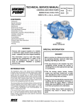 Viking Pump Technical Service Manual 635.2 for Universal