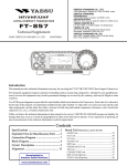 Yaesu - FT-857 Service manual