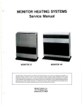 MONITOR HEATING SYSTEMS Service Manual