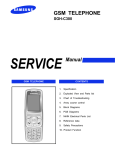 Samsung SGH-C300 service manual