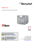 eikon e6 Service & Parts Manual