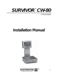 SURVIVOR CW-80 - Rice Lake Weighing Systems