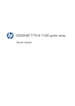 HP DesignJet T770 T1200 Service Manual