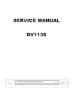SERVICE MANUAL DV113S
