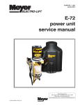 E-72 power unit service manual