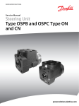 OSPB/OSPC Type ON/CN Steering Units Service Manual