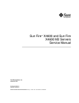 Sun Fire X4600 and Sun Fire X4600 M2 Servers Service Manual