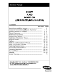 MKIV AND MKIV GB (GEARLESS/BRUSHLESS) Service Manual