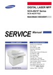 SAMSUNG SCX-4521F SERVICE MANUAL