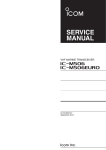 IC-M506 IC-M506EURO SERVICE MANUAL