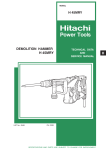 HAMMER Model H 45MRY - hitachi