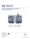 ADA Undercounter Refrigerator Service Manual