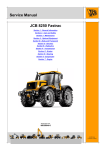 Service Manual JCB 8250 Fastrac