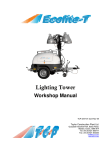 Lighting Tower Workshop Manual