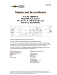 Operator and Service Manual Front with Front Mount HVAC