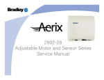2902-28 Adjustable Motor and Sensor Series Service Manual