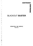 Blackout Buster operation and service manual