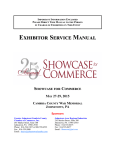 Exhibitor Service Manual - Greater Johnstown