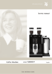 Service manual Coffee Machine