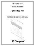 SF55992-AU PARTS SERVICE MANUAL