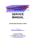 Crusade-a-Therm Service Manual