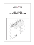 8250 Service Manual - Cornerstone Detention Products