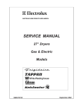 Frigidaire Dryer Service Manual