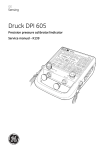 Druck DPI 605 - GE Measurement & Control