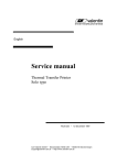 Service Manual - Solo Series