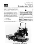 Groundsmaster® 455-D