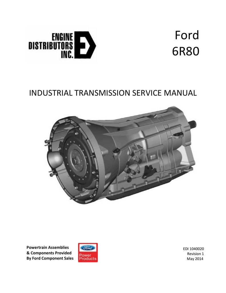 ford 6r80 transmission repair manual