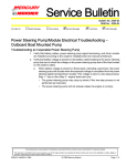 Power Steering Pump/Module Electrical