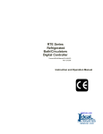 NesLab RTE-111 Bath Circulator Instruction and Operation Manual