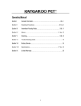 Operating Manual - Sparrow Health System