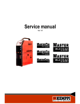 Service manual - Rapid Welding and Industrial Supplies Ltd